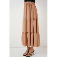 Bigdart Gestructureerde Maxi Rok