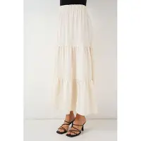 Bigdart Gestructureerde Maxi Rok
