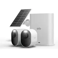 Arlo Ultra3 4K beveiligingscamera + Zonnepaneel - 2 Cam Kit (incl. Smart Hub)