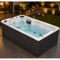Badstuber Ibiza outdoor whirlpool 2 persoons wit