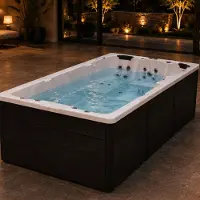 Badstuber Menorca outdoor whirlpool 5 persoons wit