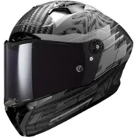 LS2 Helmets FF805 Thunder GP Aero Polar Mat Zwart Integraalhelm Maat 2XL