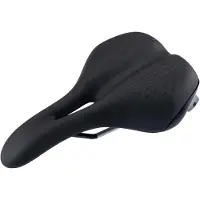 Con-Tec Ct Zadel Anatomic Trekking, 279x179mm, Zone Cut, zwart