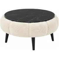 Hannah Home , Nesting Tafelset (3 delig), Saffier Eikenhout, 100% melamine | 100% WELLSOFT