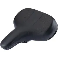 Contec Sonic zadel, zwart, 219 mm, voor heren en dames, zwart, 219 mm