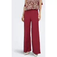 ONLY Onlerikka Wide Leg Fit Broek Met Wijde Pijpen Dames Dearg S/32