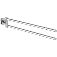 Schutte LONDON Handdoekhouder - Dubbele Armen - Chroom