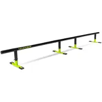 Madd Gear Grind Rail - MGP - 99inch/251cm - Voor Stuntsteps, Skateboards & Skates - Staal - Makkelijk Opbouwen