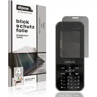 Dipos – Matte Privacy Screenprotector geschikt voor GFive P70 Max | Anti-Spy Beschermfolie
