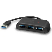 Speedlink SNAPPY EVO - USB Hub - USB-A naar 3x USB 3.1 - 5 Gbit-s - Zwart
