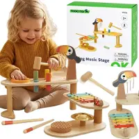 Tooky Toy Educatieve muziektafel - Toekan - UNI