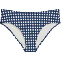 Marc O'Polo Bikinibroek ' Shiny ' navy / wit