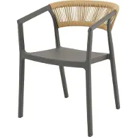 Les Terrasa - Stapelstoel - PP frame UV bestendig - Antraciet