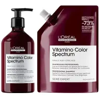 L'Oréal Vitamino Color Spectrum Shampoo Refill Set - 2x500ml