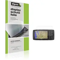 Dipos – 2x Matte Beschermfolie geschikt voor Garmin GPSMAP 276Cx | Krasbestendige & antireflecterende Screenprotector Ultra-Thin
