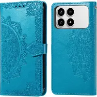 IMoshion Mandala Bookcase voor de Xiaomi Poco F8 Pro - Turquoise