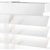 Dutchblinds Houten Jaloezieën - 50mm - Wit - 120 x 175 cm - Breedtematen van 40 t/m 300 cm