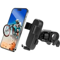 OEM VHV - Telefoonhouder - Waterdichte telefoonhouder voor scooter - Met LED-verlichting - Geschikt voor scooter, motor, elektrische fiets