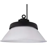 LEDVION - LED High bay, Met Reflector, 90°, IP65, 80W, 192 lm/W, Driver, 4000K, Dimbaar, UFO lamp voor, werkplaatsverlichting, halverlichting, plafondlamp werkplaats