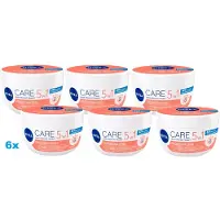 Nivea Care 5in1 Gezichtscrème SPF15 – 6 x 100 ml – Hydraterende Dagcrème voor Droge & Gevoelige Huid