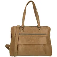 Enrico Benetti Nouméa Laptop Shoulderbag 15" camel