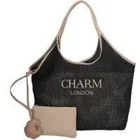 Charm London Shoreditch Shopper black