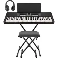 Gear4Music K1 61-toets Keyboard van Complete set