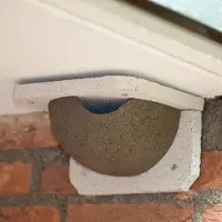 Cj Wildlife WoodStone Huiszwaluw Kunstnest Enkel (ingang Rechts) | Speciale nestkasten | Vivara | Zwaluwnest van houtbeton | Aanbevolen door Vogelbescherming