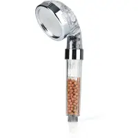 DS Produkte douchekop Spa 3in1 8cm transparant/chroom