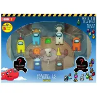 Among Us Deluxe S2 Pakket Van 8 Figuren In Etui Geassorteerd
