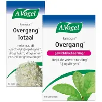 A.Vogel Famosan Overgang Totaal Tabletten 60ST + Overgang Gewichtsbeheersing* Tabletten 60TB Combiverpakking