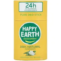 Happy Earth 100% Natural Pure Deo Stick Jasmine Ho Wood