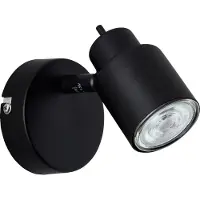 Brilliant Zwart Wandspotje Andres