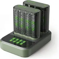 GP ReCyko M451D - snelle batterijlader AA/AAA + oplaadbare batterijen 8xAA 2600mAh + docking station
