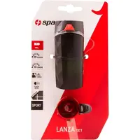 Spanninga Lanza Fiets verlichtingsset - 20 lumen - Batterij