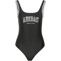 Adidas Sportbadpak 'COLLEGIATE U-BACK' zwart / wit