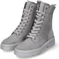 Paul green Boots 'Stiefel Damen 8970 024 Rauleder in grau' grijs