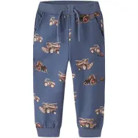Name It Mini Broek indigo / bruin