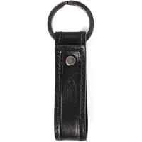 Camel active Wood Sleutelhanger Leer 2.5 cm - black