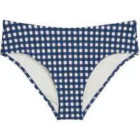 Marc O'Polo Bikinibroek ' Shiny ' navy / wit