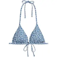 Marc O'Polo Bikinitop ' Shiny ' blauw / wit