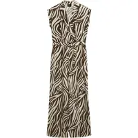 s.Oliver Black Label Jumpsuit crème / chocoladebruin