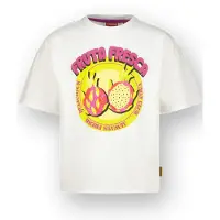 Vingino Shirt 'Hanrieke' geel / pink / knalrood / wit