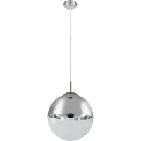 Globo Hanglamp Varus nikkel Ø 30cm