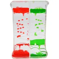 Midex Dubbele Zandloper Kinderen Gel Water Timer 60 & 90 Seconden