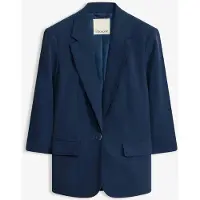 Bonprix Casual blazer van viscose met 3/4 mouwen maat 38