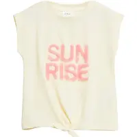 s.Oliver Shirt lichtgeel / rosa