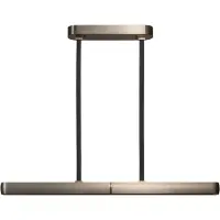 Eth Verstelbare hanglamp Bella 120-180cm breed - champagne