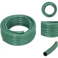 vidaXL - Tuinslang - 0,5'' - 50 - m - PVC - groen
