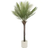 ECD-Germany Kunstpalm 150 cm Tropische kunstpalm in pot ML design